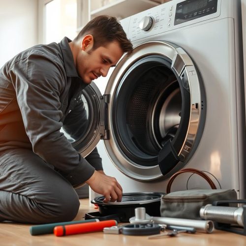 تعمیر ماشین لباسشویی در منزل